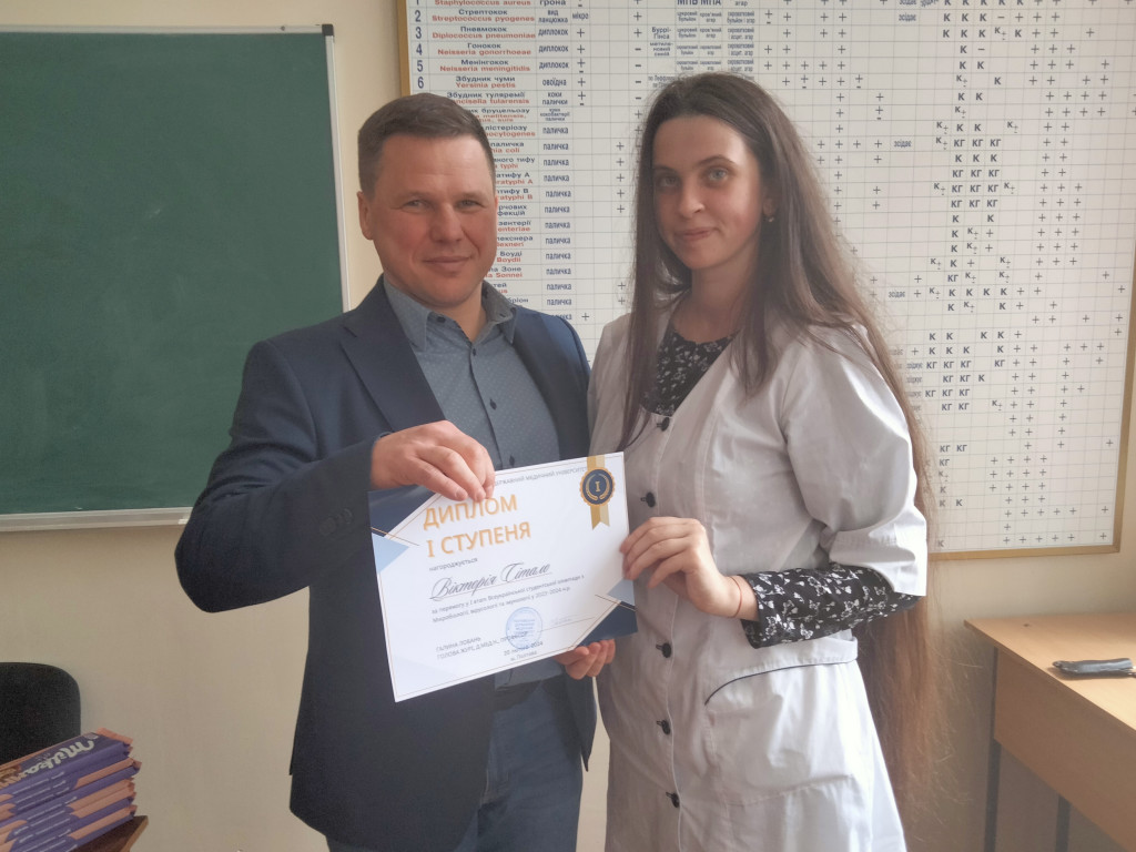 Кафедра вітає переможців І етапу Всеукраїнської студентської олімпіади! / The Department congratulates the winners of the 1st stage of the All-Ukrainian Student Olympiad!