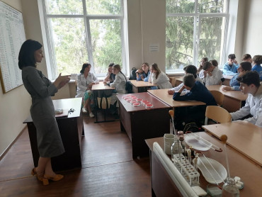 Зустріч зі школярами / Meeting with schoolchildren